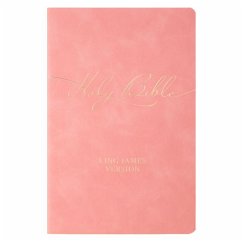 Cover KJV Bible Gift Faux Leather, Pink