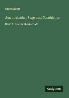 Cover Aus deutscher Sage und Geschichte