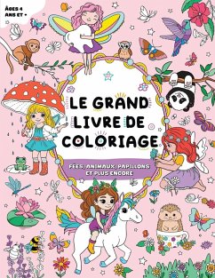 Cover Le Grand Livre de Coloriage pour Filles