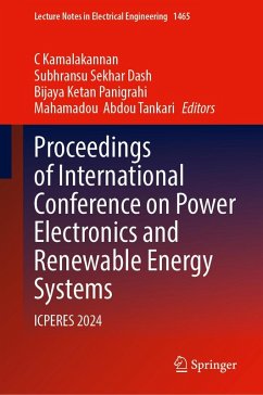 Cover Proceedings of International Conference on Power Electronics and Renewable Energy Systems