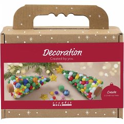 Cover Creativ Company Mini Kreativ Set Dekoration, Weihnachtsbaum, sortierte Farben