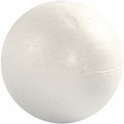 Cover Creativ Company Styropor-Kugeln, D 10 cm, Weiß, 5 Stk