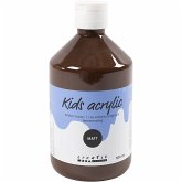 Creativ Company Acrylfarbe Matt, Braun, 500 ml/ 1 Fl.