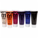 Creativ Company Acrylfarbe Glänzend, Zusätzliche Farben, 6x20 ml