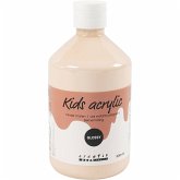 Creativ Company Acrylfarbe Glänzend, Hellbeige, 500 ml/ 1 Fl.