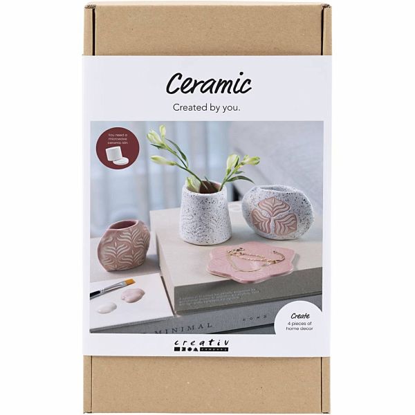 Creativ Company Kreativ Set Keramik, sortierte Farben