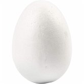 Creativ Company Styropor-Eier, H 6 cm, Weiß, 50 Stk Creativ Company Styropor-Eier, H 6 cm, Weiß, 50 Stk