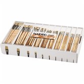 Creativ Company Nature Line Pinsel, Nr. 00+0+1+2+4+8+12+14+20+22, L 17,5-20,5 cm, B 3-22 mm, Flach, 10x12 Stk Creativ Company Nature Line Pinsel, Nr. 00+0+1+2+4+8+12+14+20+22, L 17,5-20,5 cm, B 3-22 mm, Flach, 10x12 Stk