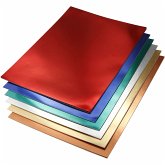 Creativ Company Metallic-Folienkarton, A4, Blatt 210x297 mm, 280 g, sortierte Farben, 30 Blatt sortiert Creativ Company Metallic-Folienkarton, A4, Blatt 210x297 mm, 280 g, sortierte Farben, 30 Blatt sortiert
