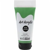 Creativ Company Acrylfarbe, Mattglänzend, Halbdeckend, Chrom-Grün, 75 ml/ 1 Fl.