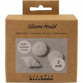 Creativ Company Silikonform, Seeigel, Schneckenmuschel, Muschel, H 1,5-2 cm, D 3,5-6 cm, 3 Stk