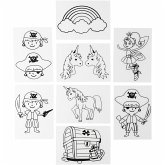 Creativ Company Plastikschrumpfplatten mit Motiven, Blatt 10,5x14,5 cm, Dicke 0,3 mm, 36 Blatt Creativ Company Plastikschrumpfplatten mit Motiven, Blatt 10,5x14,5 cm, Dicke 0,3 mm, 36 Blatt