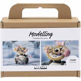 Creativ Company Mini Kreativ Set Modellieren, Roboter, Grau, Pink Creativ Company Mini Kreativ Set Modellieren, Roboter, Grau, Pink