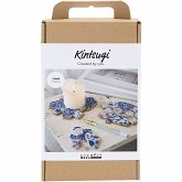 Creativ Company Kreativ Set Kintsugi, Untersetzer, Blau, Gold, Rosa, Weiß Creativ Company Kreativ Set Kintsugi, Untersetzer, Blau, Gold, Rosa, Weiß