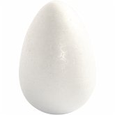 Creativ Company Styropor-Eier, H 12 cm, Weiß, 25 Stk Creativ Company Styropor-Eier, H 12 cm, Weiß, 25 Stk