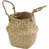 Creativ Company Korb aus Seegras, H 7/15 cm, D 16 cm, 1 Stk Creativ Company Korb aus Seegras, H 7/15 cm, D 16 cm, 1 Stk