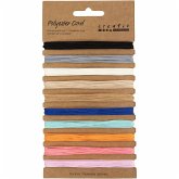 Creativ Company Polyesterschnur, Dicke 0,6 mm, sortierte Farben, 10x4 m Creativ Company Polyesterschnur, Dicke 0,6 mm, sortierte Farben, 10x4 m