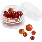 Creativ Company Achat Steinperlen, Größe 1x10, 12x8, 15x6 mm, Lochgröße 0,9-1 mm, Orange gebrannt, Rot, 28 Stk Creativ Company Achat Steinperlen, Größe 1x10, 12x8, 15x6 mm, Lochgröße 0,9-1 mm, Orange gebrannt, Rot, 28 Stk