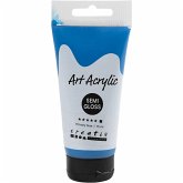 Creativ Company Acrylfarbe, Mattglänzend, Deckend, Primärblau, 75 ml/ 1 Fl. Creativ Company Acrylfarbe, Mattglänzend, Deckend, Primärblau, 75 ml/ 1 Fl.