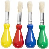 Creativ Company Ballon-Pinsel, L 11,5 cm, B 11 mm, D 13 mm, rund, 4 Stk Creativ Company Ballon-Pinsel, L 11,5 cm, B 11 mm, D 13 mm, rund, 4 Stk