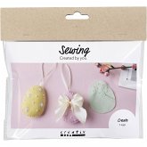 Creativ Company Mini Kreativ Set Nähen, Ostereier, Pastellfarben Creativ Company Mini Kreativ Set Nähen, Ostereier, Pastellfarben
