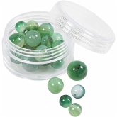 Creativ Company Achat Steinperlen, Größe 13x8, 15x6 mm, Lochgröße 0,9-1 mm, Grün transparent, 28 Stk