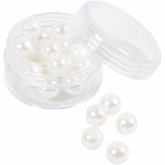 Creativ Company Wachsperlen, D 8 mm, Lochgröße 2,3 mm, Perlmutt , 22 Stk