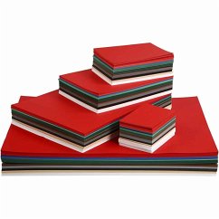 Cover Creativ Company Weihnachts-Karton, A2,A3,A4,A5,A6, 180 g, sortierte Farben, 1800 Blatt sortiert