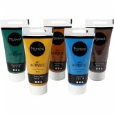 Creativ Company Acrylfarbe, Naturfarben, Mattglänzend, sortierte Farben, 5x75 ml Creativ Company Acrylfarbe, Naturfarben, Mattglänzend, sortierte Farben, 5x75 ml