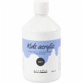 Creativ Company Acrylfarbe Matt, Weiß, 500 ml/ 1 Fl. Creativ Company Acrylfarbe Matt, Weiß, 500 ml/ 1 Fl.