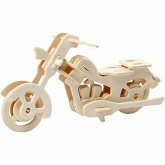Creativ Company 3D-Figuren zum Zusammensetzen, Motorrad, Größe 19x9x9 cm, 1 Stk Creativ Company 3D-Figuren zum Zusammensetzen, Motorrad, Größe 19x9x9 cm, 1 Stk