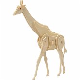 Creativ Company 3D-Figuren zum Zusammensetzen, Giraffe, Größe 20x4,2x25 cm, 1 Stk Creativ Company 3D-Figuren zum Zusammensetzen, Giraffe, Größe 20x4,2x25 cm, 1 Stk