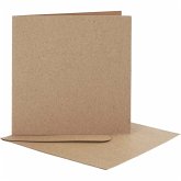 Creativ Company Karten & Kuverts, Kartengröße 12,5x12,5 cm, Umschlaggröße 13,5x13,5 cm, Natur, 10er Set Creativ Company Karten & Kuverts, Kartengröße 12,5x12,5 cm, Umschlaggröße 13,5x13,5 cm, Natur, 10er Set