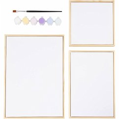 Creativ Company Mix Gespannte Leinwand, Pastellfarben Creativ Company Mix Gespannte Leinwand, Pastellfarben