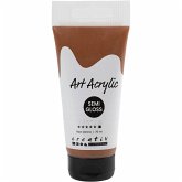 Creativ Company Acrylfarbe, Mattglänzend, Deckend, Sienna, 75 ml/ 1 Fl. Creativ Company Acrylfarbe, Mattglänzend, Deckend, Sienna, 75 ml/ 1 Fl.