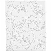 Creativ Company Mal-Leinwand mit Aufdruck, Mohnblumen, T 1,6 cm, Größe 24x30 cm, 360 g, 1 Stk Creativ Company Mal-Leinwand mit Aufdruck, Mohnblumen, T 1,6 cm, Größe 24x30 cm, 360 g, 1 Stk