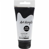 Creativ Company Acrylfarbe, Mattglänzend, Deckend, Schwarz, 75 ml/ 1 Fl. Creativ Company Acrylfarbe, Mattglänzend, Deckend, Schwarz, 75 ml/ 1 Fl.