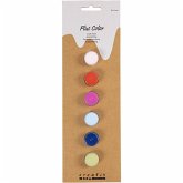 Creativ Company Hobbyfarbe Plus Color, Kräftige Farben, 6x5 ml
