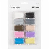 Creativ Company Feiner Polymerton, Pastellfarben, 10x20 g