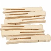 Creativ Company Wäscheklammern, L 9,5 cm, B 1,4 cm, 100 Stk Creativ Company Wäscheklammern, L 9,5 cm, B 1,4 cm, 100 Stk