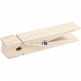 Creativ Company Holzklammer, L 15 cm, B 3,5 cm, 1 Stk Creativ Company Holzklammer, L 15 cm, B 3,5 cm, 1 Stk