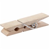Creativ Company Holzklammer, L 7,2 cm, B 2 cm, 10 Stk Creativ Company Holzklammer, L 7,2 cm, B 2 cm, 10 Stk