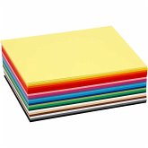 Creativ Company Farbkarton, A6, Blatt 105x148 mm, 180 g, sortierte Farben, 300 Blatt sortiert