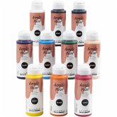 Creativ Company Acrylfarbe Glänzend, sortierte Farben, 10x120 ml Creativ Company Acrylfarbe Glänzend, sortierte Farben, 10x120 ml