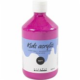 Creativ Company Acrylfarbe Matt, Pink, 500 ml/ 1 Fl. Creativ Company Acrylfarbe Matt, Pink, 500 ml/ 1 Fl.