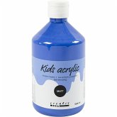 Creativ Company Acrylfarbe Matt, Blau, 500 ml/ 1 Fl. Creativ Company Acrylfarbe Matt, Blau, 500 ml/ 1 Fl.