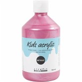 Creativ Company Acrylfarbe Metallic, Metallic, Rosa, 500 ml/ 1 Fl. Creativ Company Acrylfarbe Metallic, Metallic, Rosa, 500 ml/ 1 Fl.