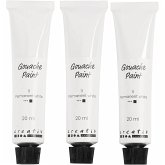 Creativ Company Gouachefarbe, Weiß, 3x20 ml Creativ Company Gouachefarbe, Weiß, 3x20 ml