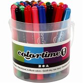 Creativ Company Colortime Marker, Strichstärke 5 mm, sortierte Farben, 42 Stk Creativ Company Colortime Marker, Strichstärke 5 mm, sortierte Farben, 42 Stk