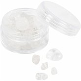 Creativ Company Kristallperlen, Klarer Quarz, D 7-12 mm, Lochgröße 1 mm, Transparente Farben, 63 Stk Creativ Company Kristallperlen, Klarer Quarz, D 7-12 mm, Lochgröße 1 mm, Transparente Farben, 63 Stk
